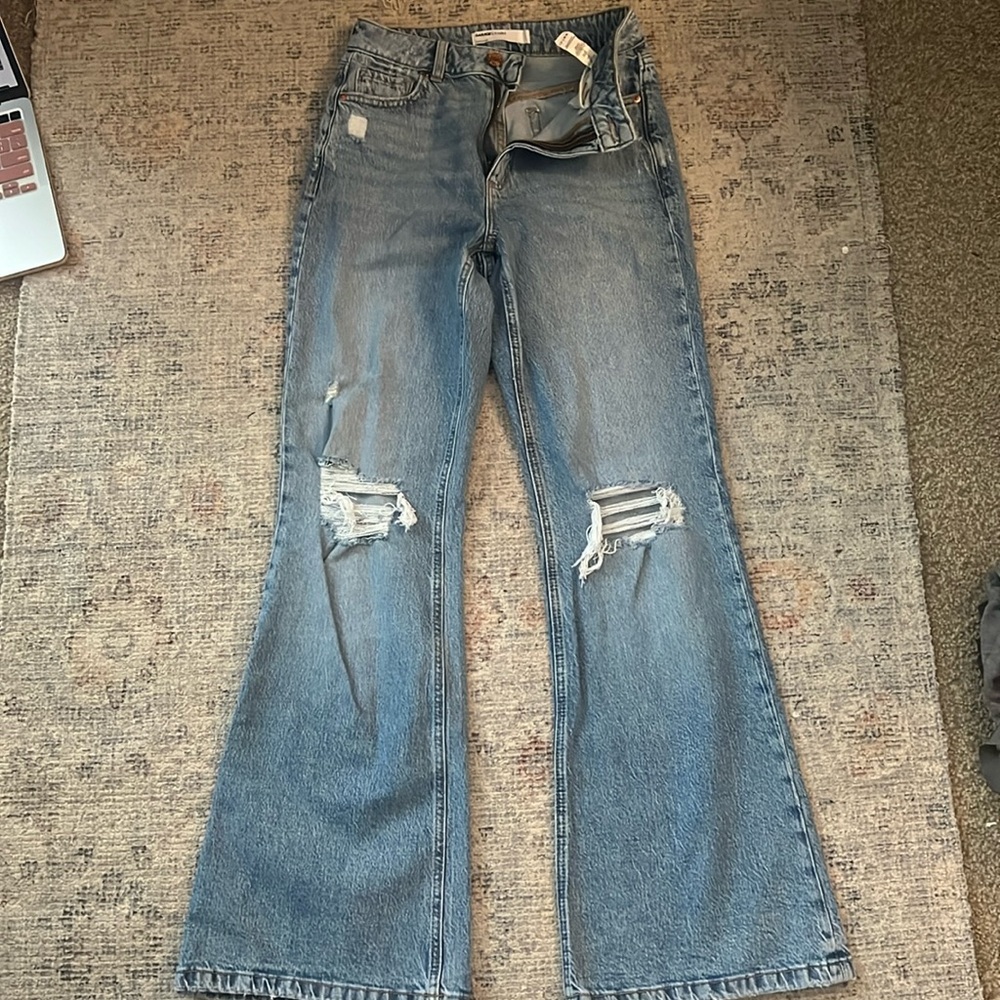 Garage flare jeans